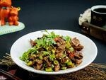 小炒黄牛肉 