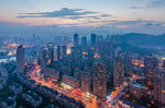 城市建筑夜景图片