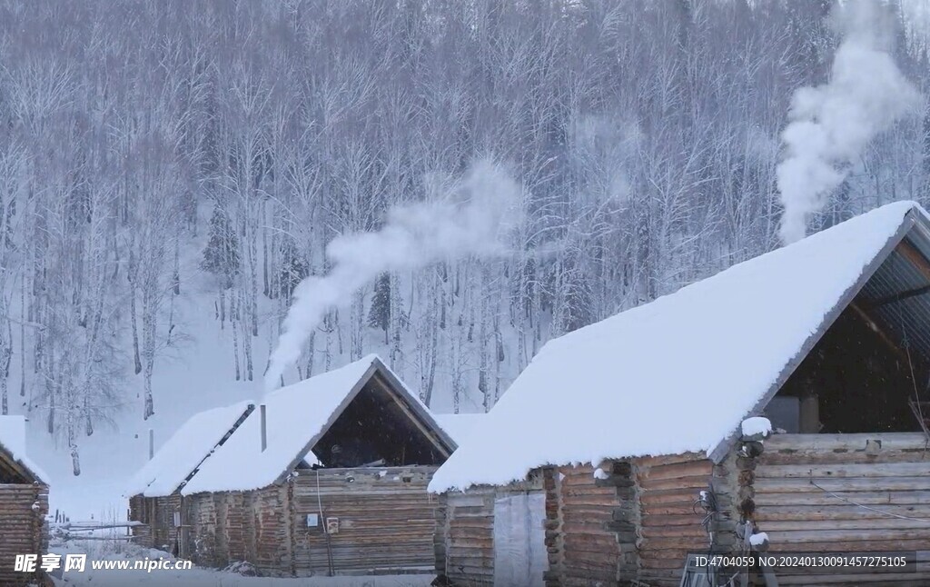 下雪场景