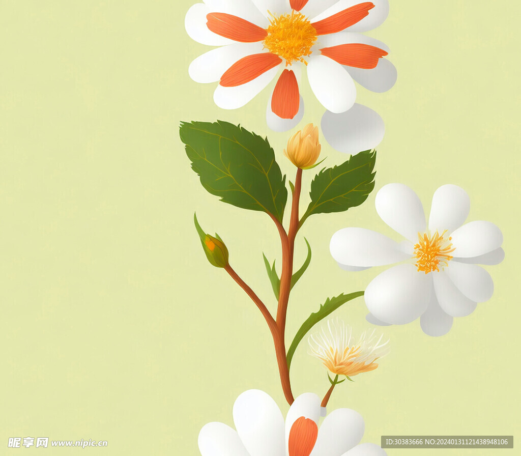 花