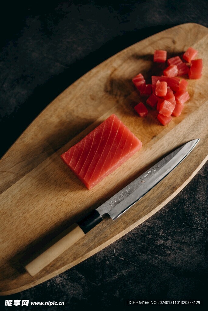 生鱼片食材