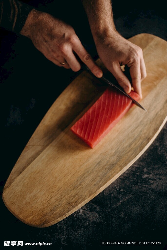 生鱼片食材