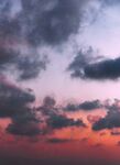 彩霞天空