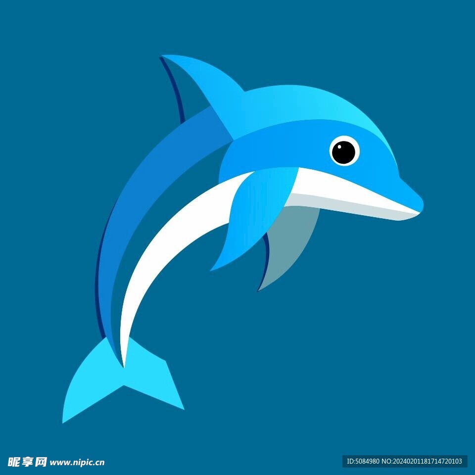 3D海豚
