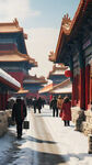 雪天路滑减速慢行北京现代温馨提示