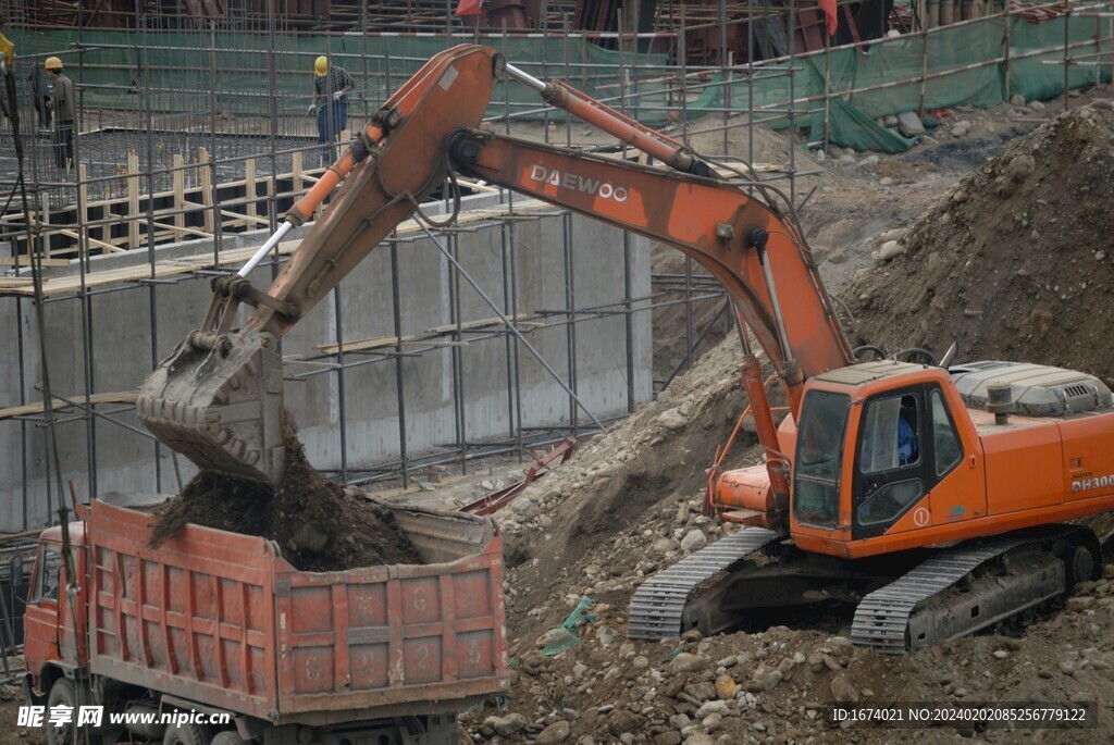 惠景新苑小区建设工地