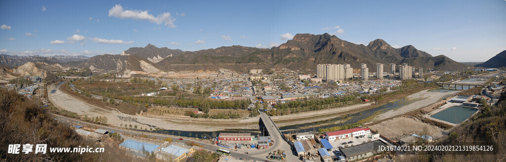 磁家务村全景