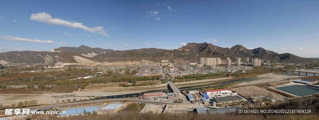 磁家务村全景