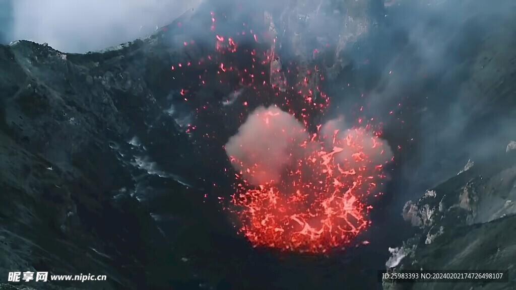 火山喷发