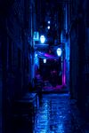 深夜小巷