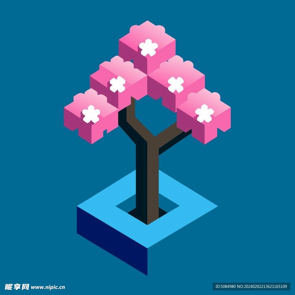 3D樱花