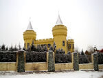 雪中城堡