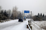雪中路桥