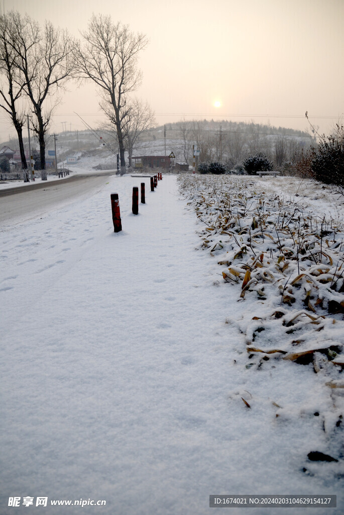 雪中路