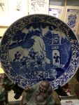 空城计彩绘盘