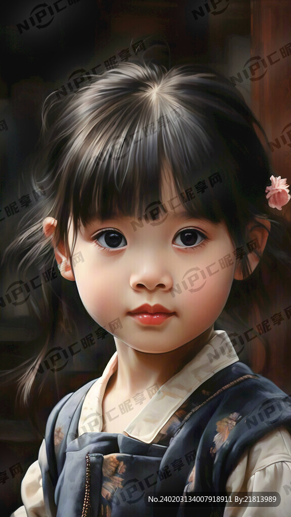 兄妹小女孩