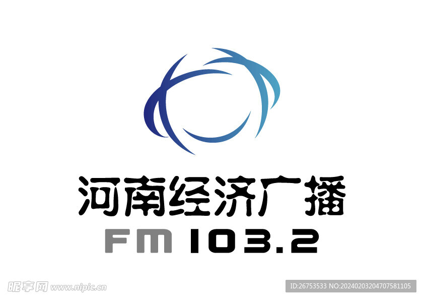 河南经济广播 LOGO 标志