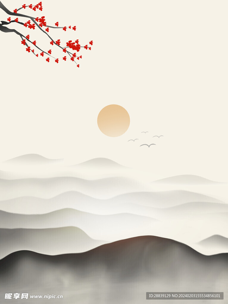 山水 