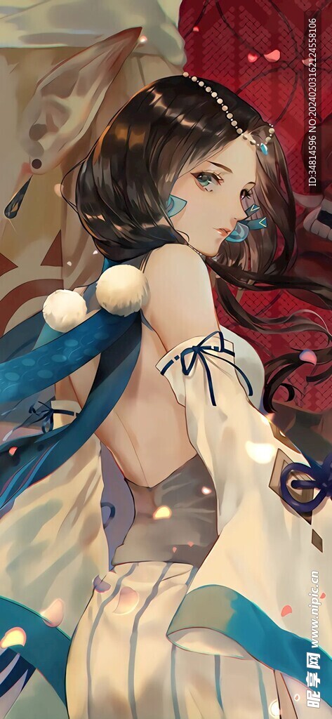 少数民族少女