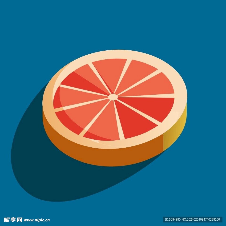 橙子切片