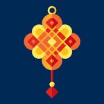 多彩节日素材中国结