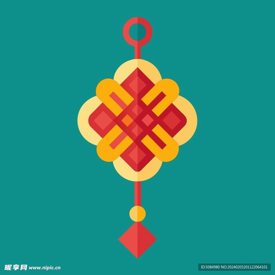 多彩节日素材中国结