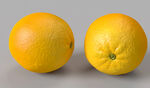 C4D模型橙子桔子柑橘