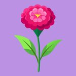 简洁的彩色节日素材康乃馨