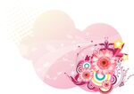 粉色花朵花卉素材