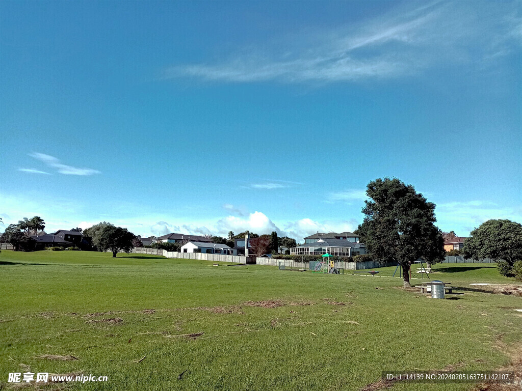 奥克兰海边小镇风景