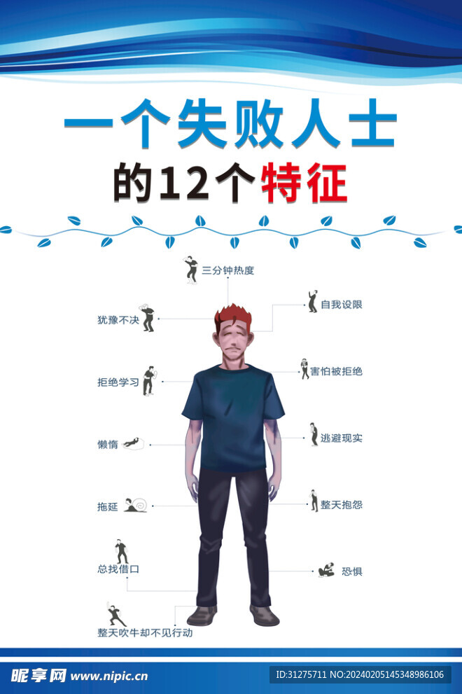 一个失败人士的特征