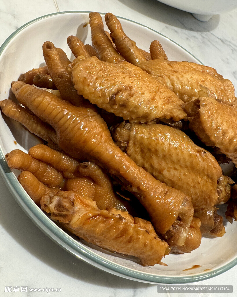 卤鸡爪