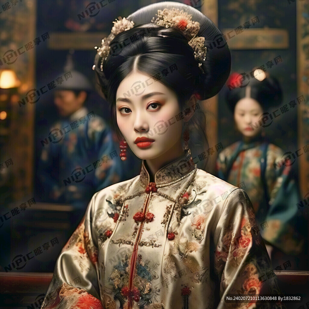 清朝贵妇