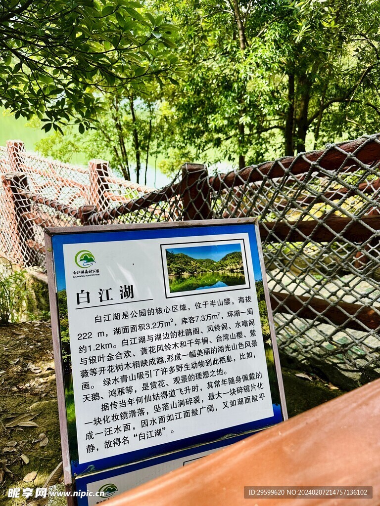 白江湖森林公园