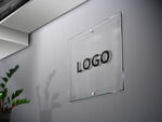 logo样机玻璃亚克力