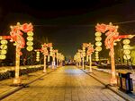 寿县报恩寺花灯长廊