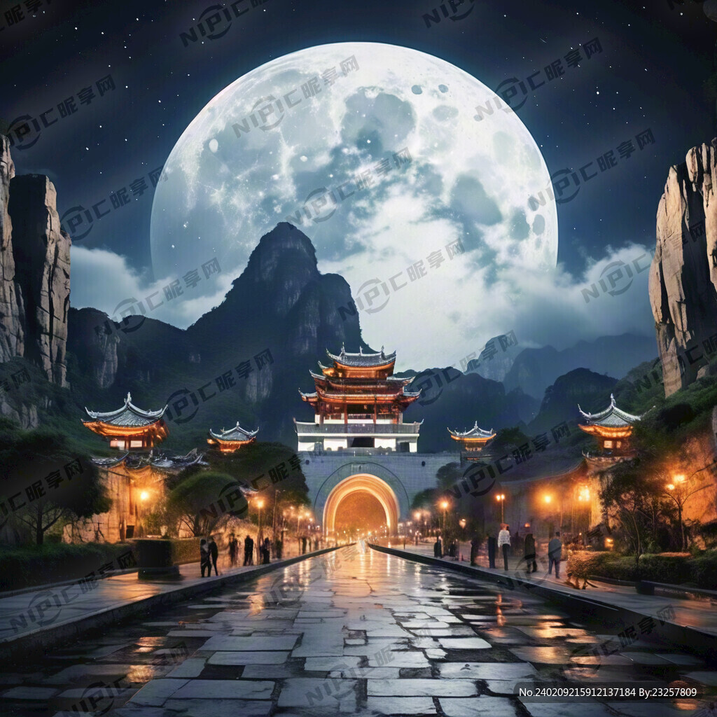 平乐月亮山