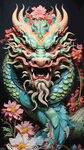 中国龙  财神