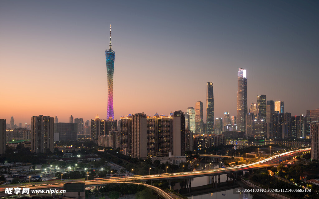广州城市风光图片