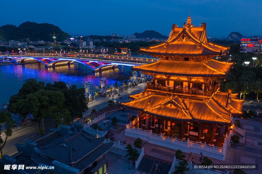 傍晚 晚霞 夕阳 日落  图片