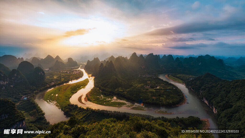  桂林山水风景图片
