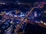 城市建筑夜景图片