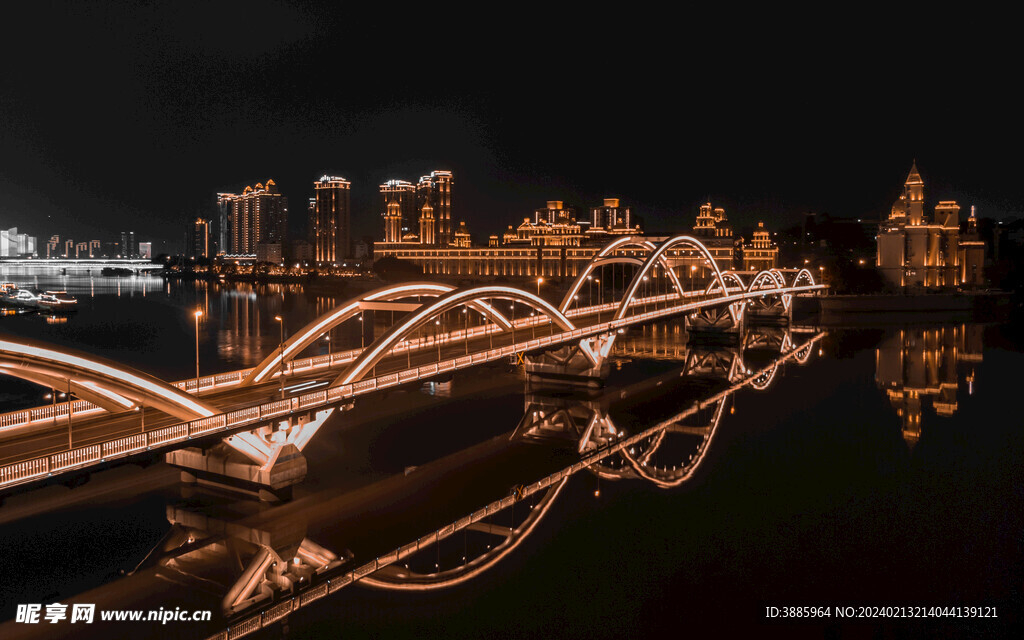 城市夜景图片