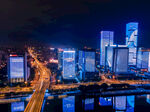 城市建筑夜景图片