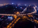 城市建筑夜景图片