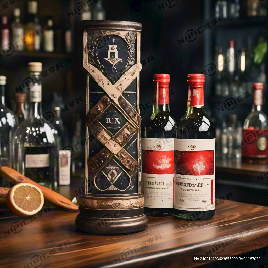 酒吧酒水拍卖模板