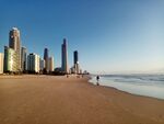 澳大利亚黄金海岸海滩风景