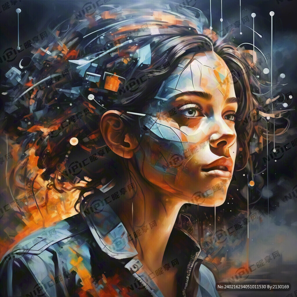 用数字创作想象画