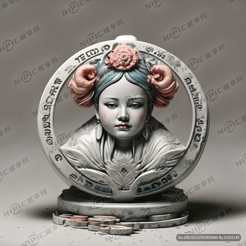 AI创作图 面额拾 国潮风nipic.com-昵图网