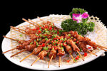 香锅兔肉串